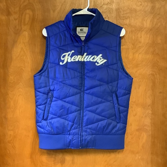 Colosseum Jackets & Blazers - Colosseum University of Kentucky Wildcats Women’s Micro Puffer Vest Size L